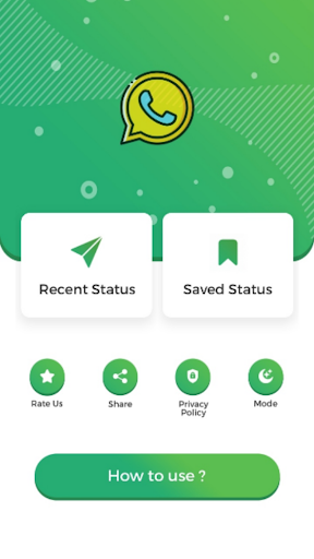 Android application دانلود وضعیت از واتساپ screenshort