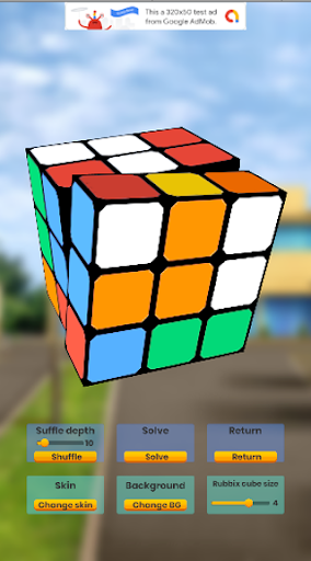 Rubicks Cube Simulator Screen 3
