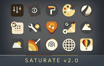 Saturate - Free Icon Pack APK Download for Android