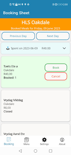 Android application Ezibook screenshort