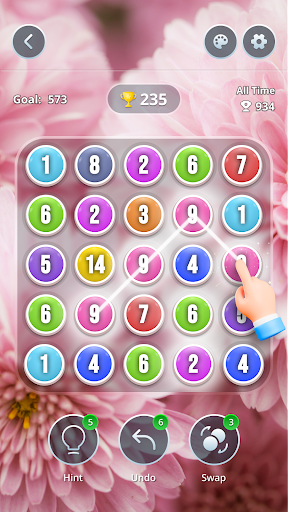 Android application Merge Bubble: Puzzle game screenshort