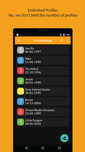 A Numerology Screen 2