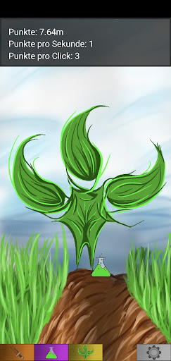 Android application Plant Clicker screenshort