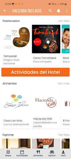 SunsetWorld App Screen 3