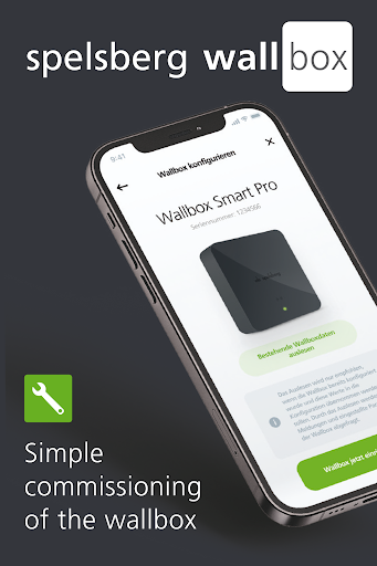 Android application Spelsberg Wallbox screenshort