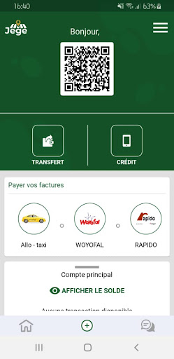 Jege Wallet Screen 2