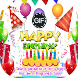 Birthday Animated Images Gif icon