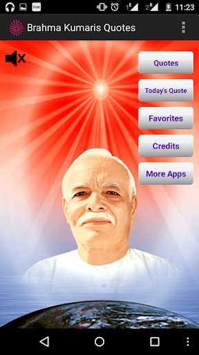 Android application Brahma Kumaris Quotes (aaj ka screenshort
