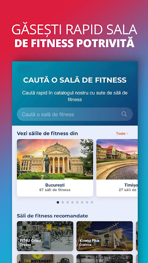 UPfit Romania Screen 2
