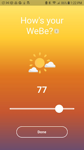 WeBe Life Screen 2