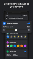 screenshot of Lower Screen Brightness Dimmer