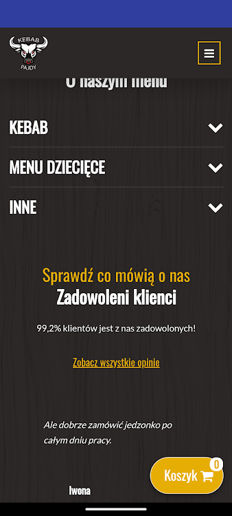 Kebab u Pajdy Wola Justowska - 1714131867 - (Android)