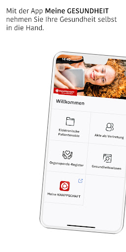 Android application Meine GESUNDHEIT. screenshort