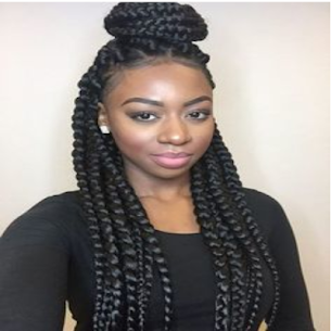 Black Women Box Braids Styles 21