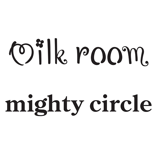 milk room（ミルクルーム）・mighty（マイティ） logo
