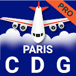 Cover Image of ดาวน์โหลด FLIGHTS Paris CDG Pro  APK