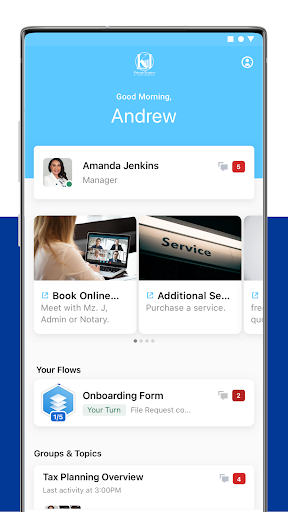 Android application KJ Private Trustee Assoc screenshort