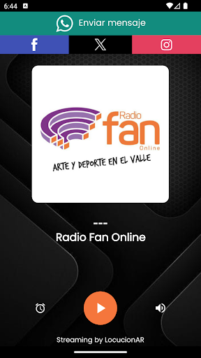 Android application Radio Fan Online screenshort