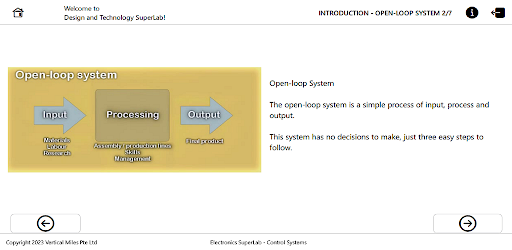 Control Systems 1 Screen 3