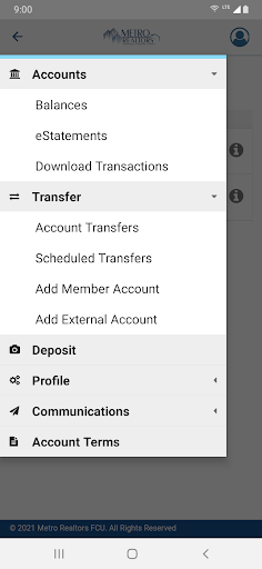 Metro Realtors FCU Mobile Screen 3