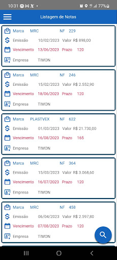Up Controle Pagamentos Screen 2