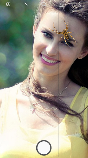 Android application Spider filter prank screenshort