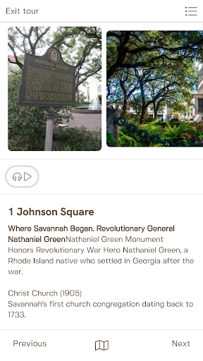 Savannah Walking Tour Screen 3