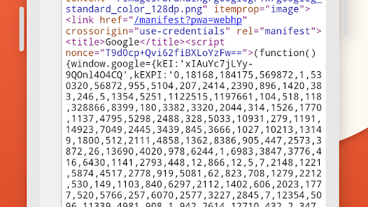 HTML Source Code Viewer Websit Mod APK 62.0 (Unlocked)(Premium)(Pro) Gallery 2