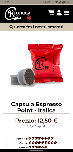 Rhodigium Caffè Screen 2