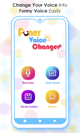 Android application Voice Changer - Funny Recorder screenshort
