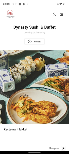 Android application Dynasty Sushi & Buffet screenshort