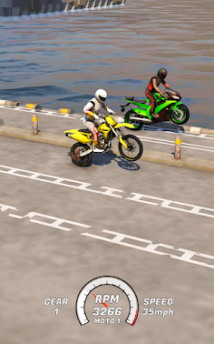 Motorcycle upgrade: Speed Race - Screenshot 3