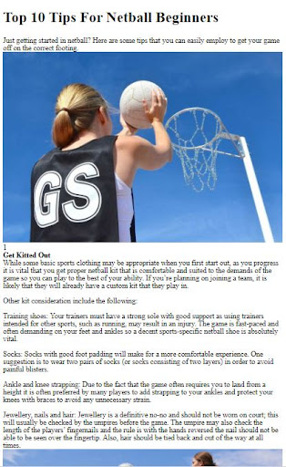 How to Do Netball Training Screen 3