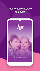Les: Lesbian Dating App MOD APK (Premium) 1