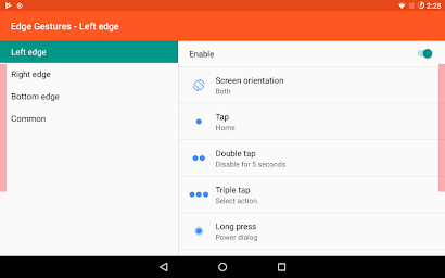 Edge Gestures