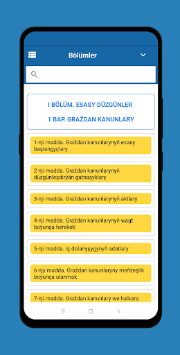 Türkmenistanyň Raýat Kodeksi Screen 3