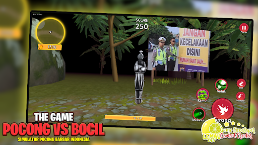 Simulator Pocong vs Bocil 3D androidhappy screenshots 1