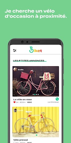 Biket, l'app du vélo d'occasioのおすすめ画像1