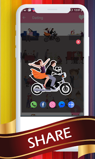 love chat Stickers Screen 3