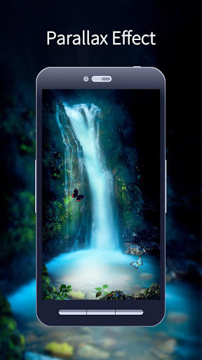 Android application The water fall LiveWallpapers screenshort