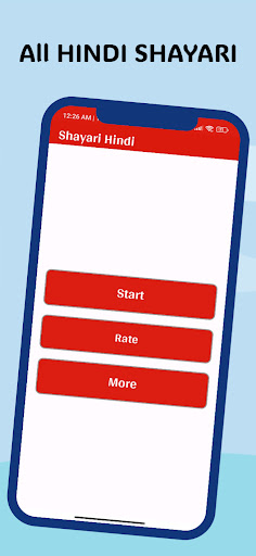 Android application Hindi Shayari 2024 screenshort