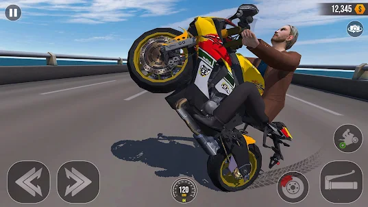 Wheelie Stunts 3D Moto