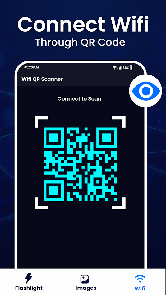 #10. WiFI Password Show: QR Scanner (Android) Podle: CrownApps2022