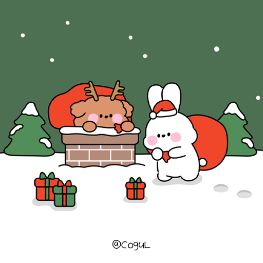카카오톡 테마 - 바니_오늘은 내가 산타 logo