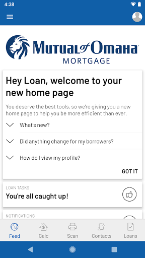 Android application Mutual of Omaha Mortgage screenshort