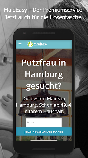 Android application MaidEasy.de - Zimmerservice fü screenshort