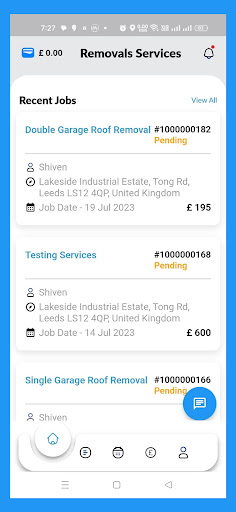 Subbie Job Screen 3