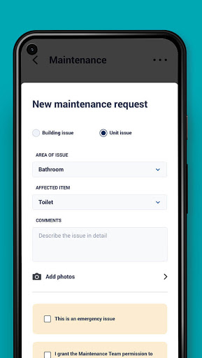 Android application MyVista by Property Vista screenshort