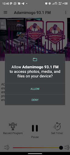 Adamimogo 93.1 FM Screen 3