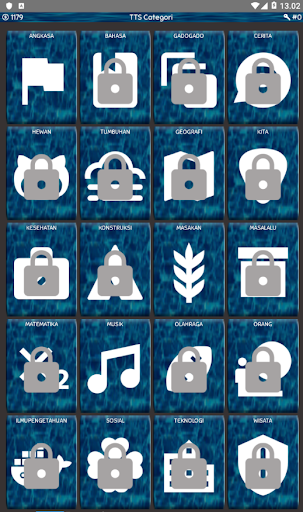 Android application TTS - Teka Teki Silang Offline screenshort